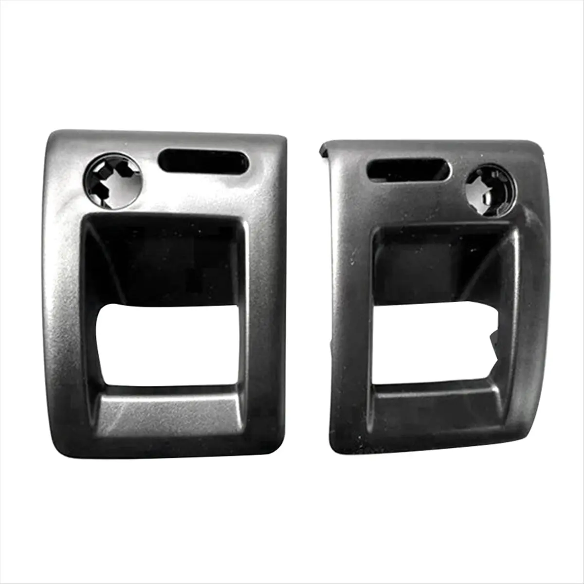 B09A Rear Seat Down Lock Buckles Trim Cover Panel Baffle Clasp Hands with Key Hole for VW Passat B6 3.2 3C5885893 3C5885894