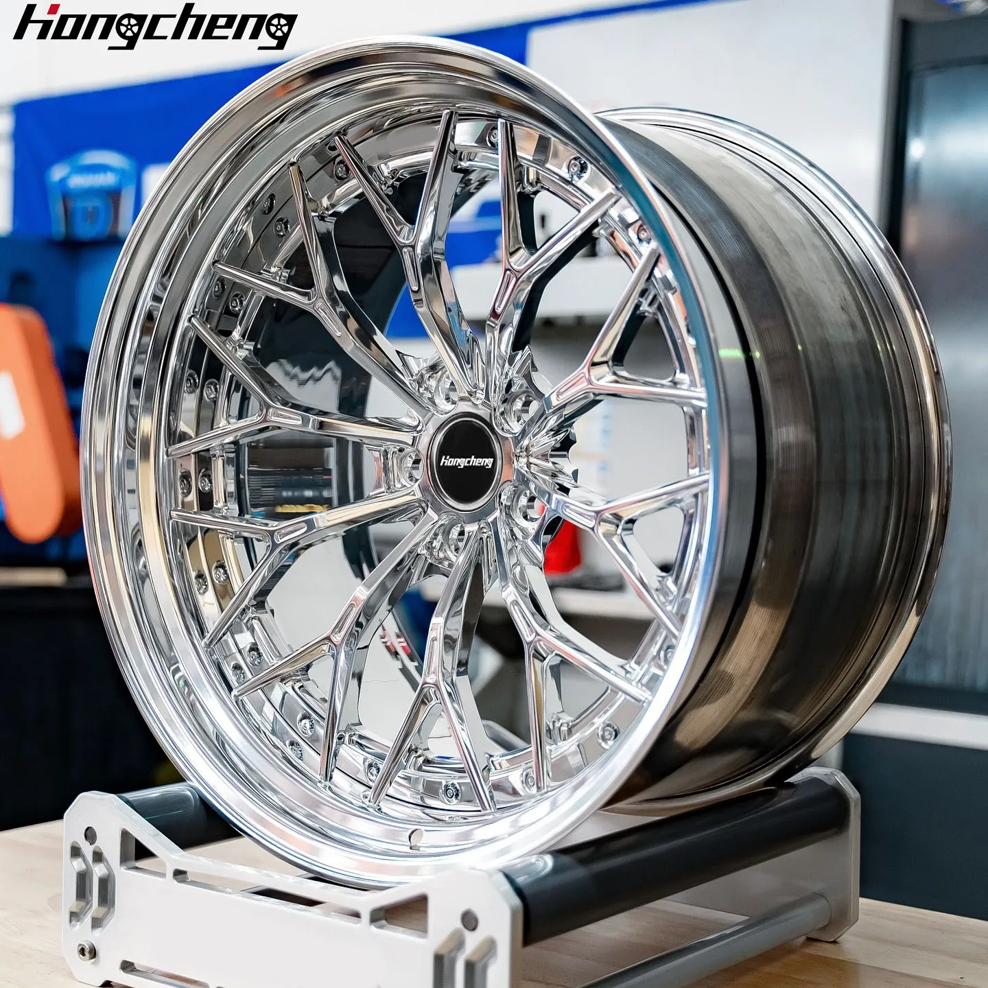26 Style Full Chrome Shinny Two Piece Three Piece Forged Wheels 18 -24 Inch 5x114.3 5x112 5x130 Chrome Rims