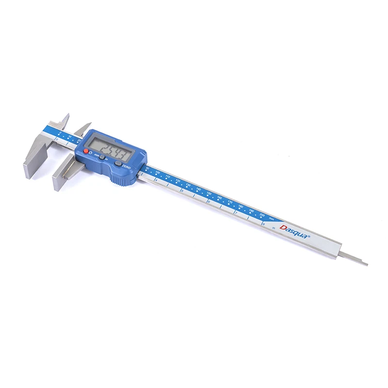 Stainless Steel 0-200mm Digital Caliper With Large Measuring Face Perfect for Measuring Wire Ropes and Rubbers