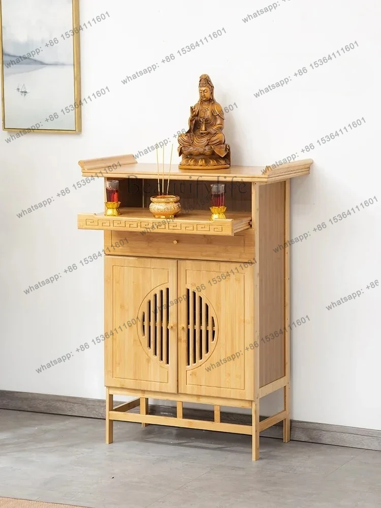 yj9 Nuova custodia per incienso da tavolo en estilo chino mesa de Buda mesa simple para el hogar diseño moderno