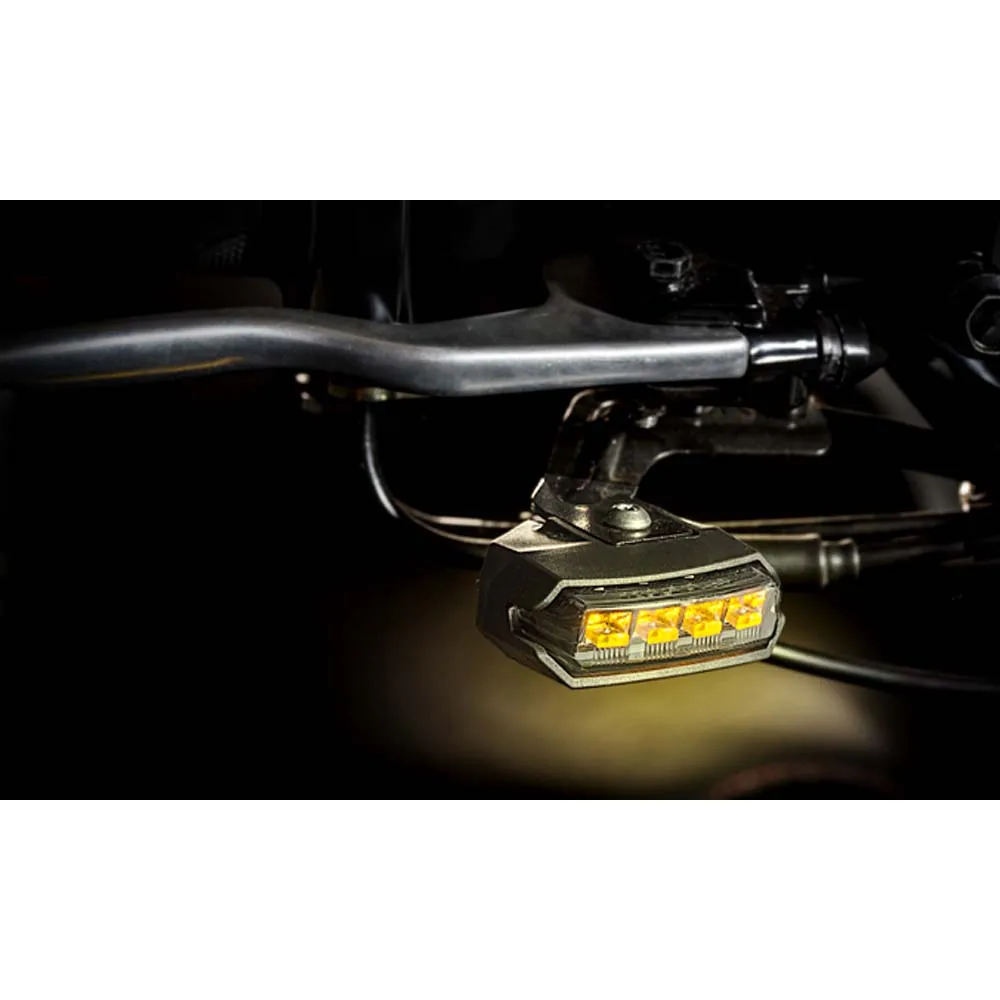 Motorcycle For Yamaha BWSR BWS R 125 Front Turn Signal Lights LED Front Directional Lights Daytime Running Lights