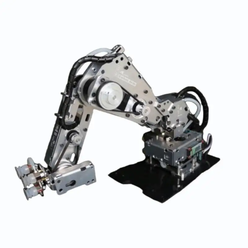 Big Load 4 Dof Stepper Motor Robot Arm With Suction Cup / Claw for Arduino Robot DIY Kit Industrial Gocde Programmable Robotics