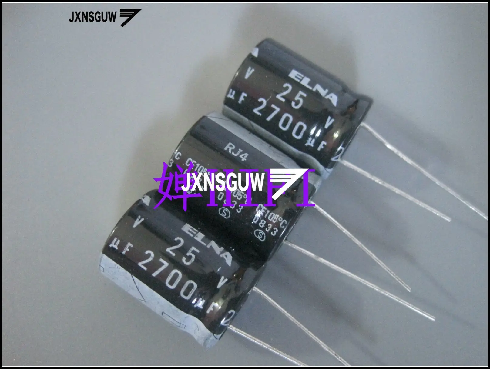 20PCS ELNA RJ4 25V2700UF 16X20MM Dark brown Aluminum electrolytic capacitors 2700uF/25V 105 degrees 2700UF 25V