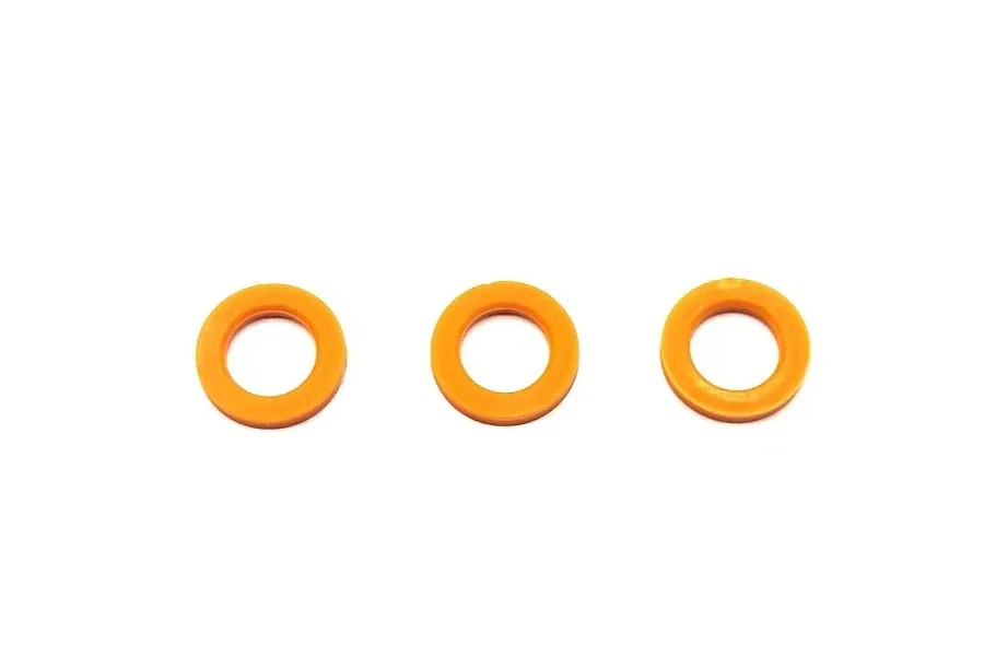 500pcs Fuel Injector Plastic Gasket Washer Seal Fit For Bosch Fuel Injector Repair Kit 13.2*8*2mm PS-32006