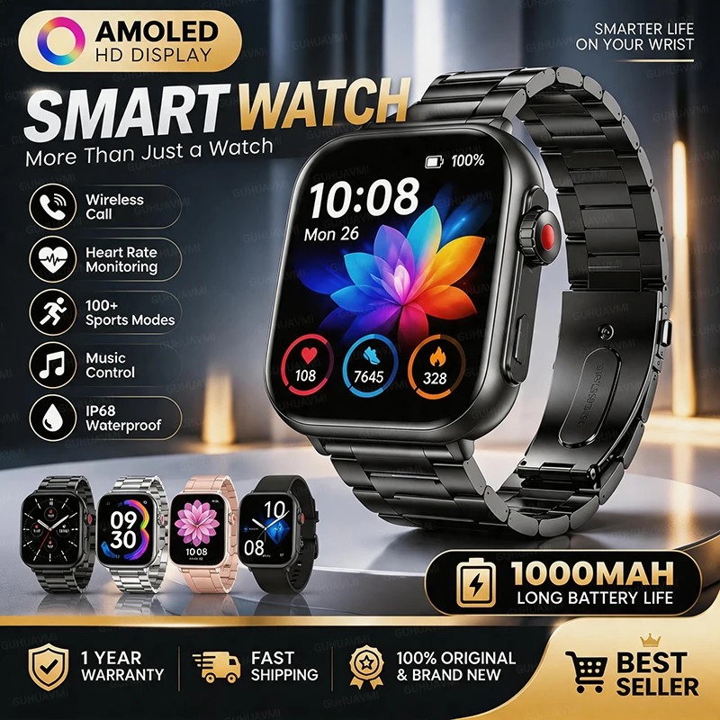 Smartwatch Watches Brands For Women - 2026 Global Edition Watch Ultra 2