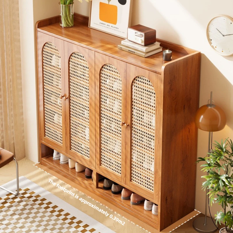 

Vertical multi-layer shoe rack, household large capacity living room storage, entrance cabinet, multifunctional storage rack