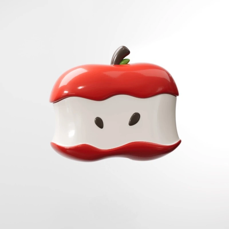 Red Core Cute Silicone Protective Case Personalized Customized Bluetooth Earphones Case Pro New Model Anti-fall Sleeve Gifts