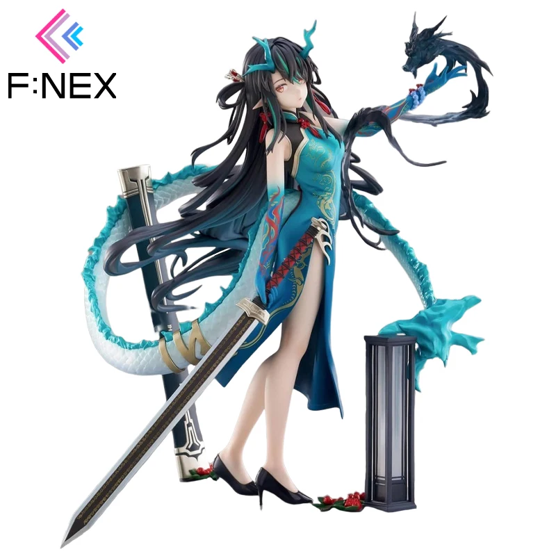 Arknights Dusk Original F:NEX Dust and Smoke VER. Genuine Anime Figure Collectible Model Doll Statuette Ornament Toy