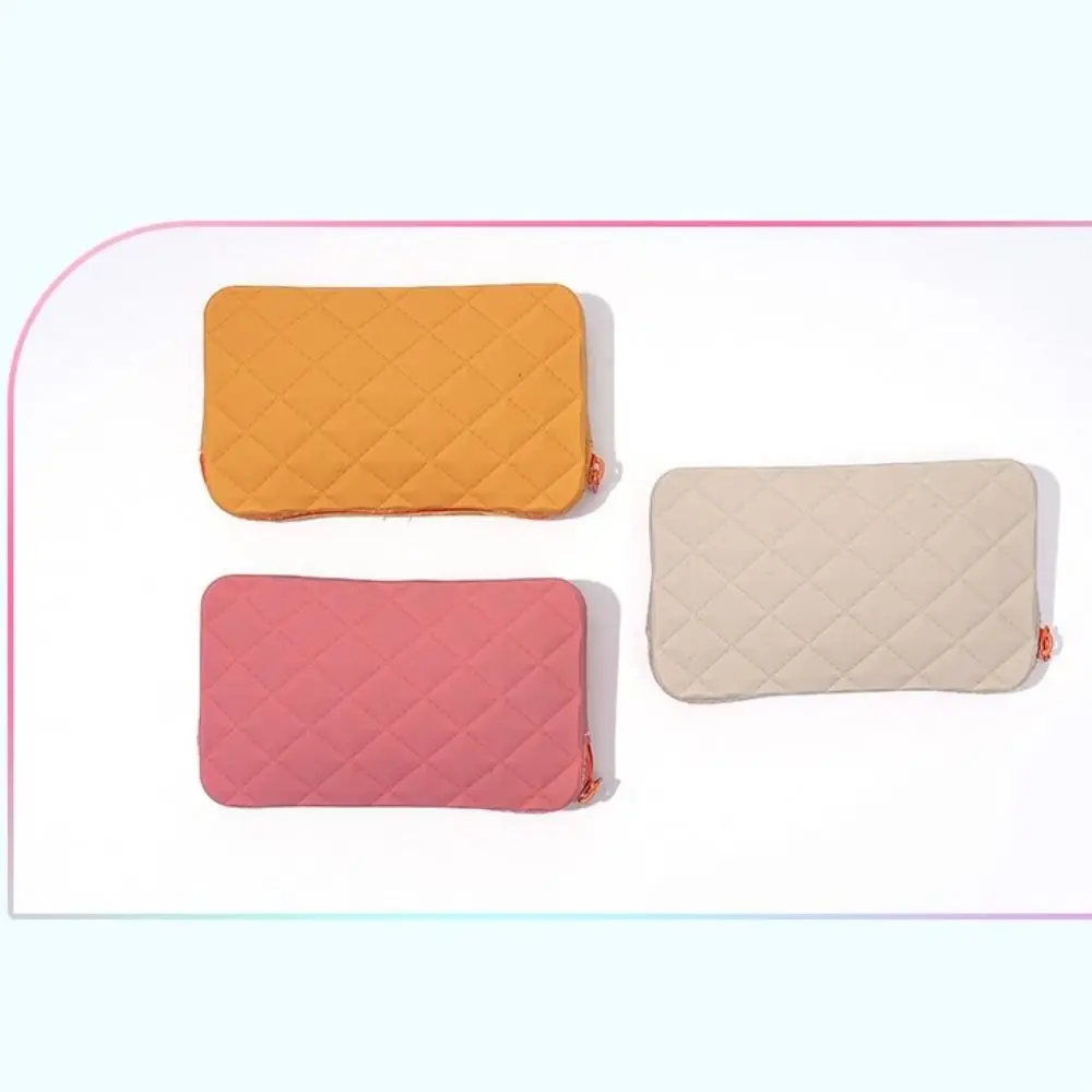 

New Large Capacity Cosmetic Storage Bag Silicone Waterproof Makeup Bag Square with Zipper Makeup Brush Holder Outdoor