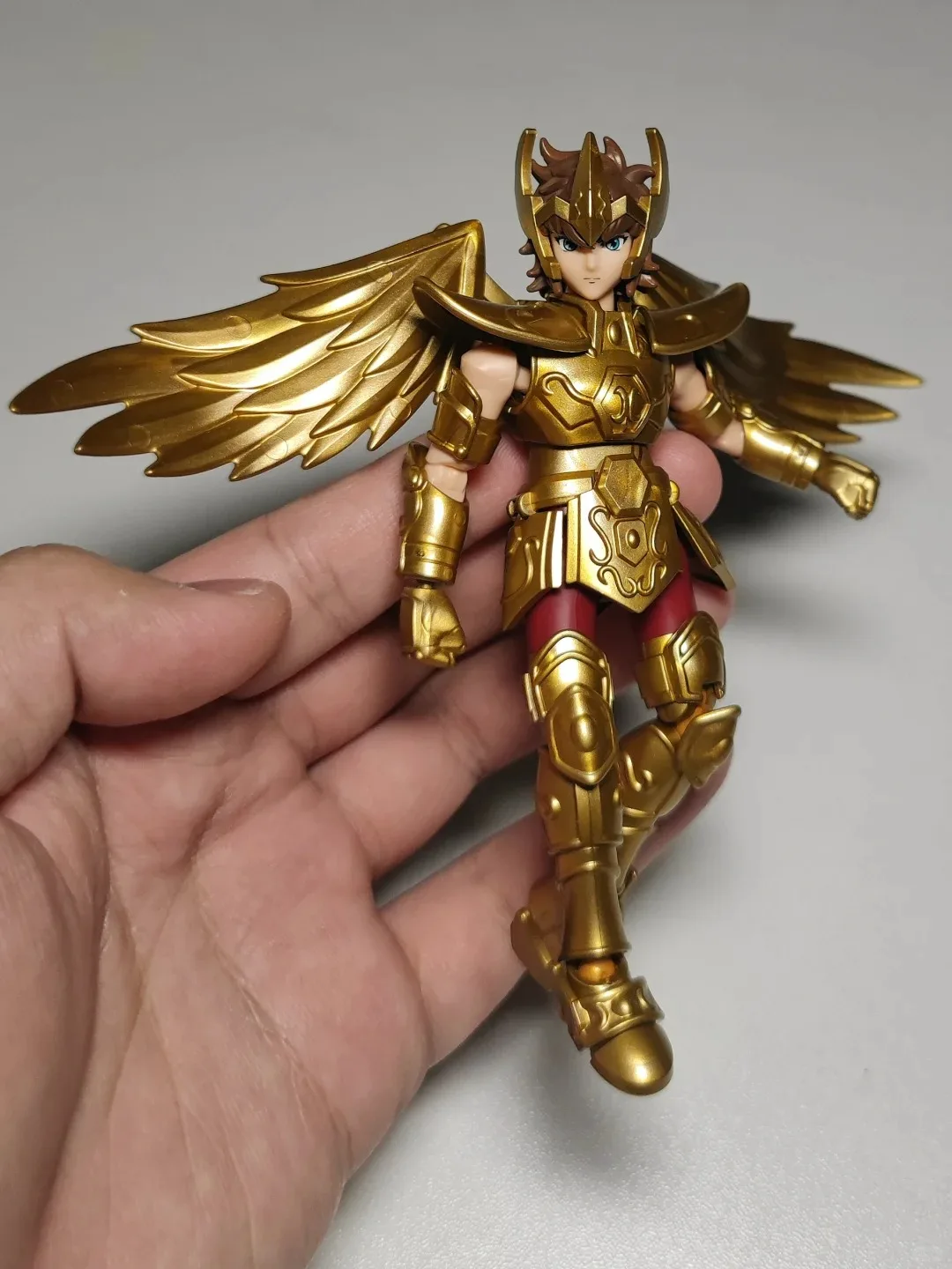 Blokees Saint Seiya Galaxy Version 01 Aiolos Shura Ikki Shun Jabu Marin نموذج مجمع ألعاب مجموعة هدايا أطفال سانت الذهبية #4