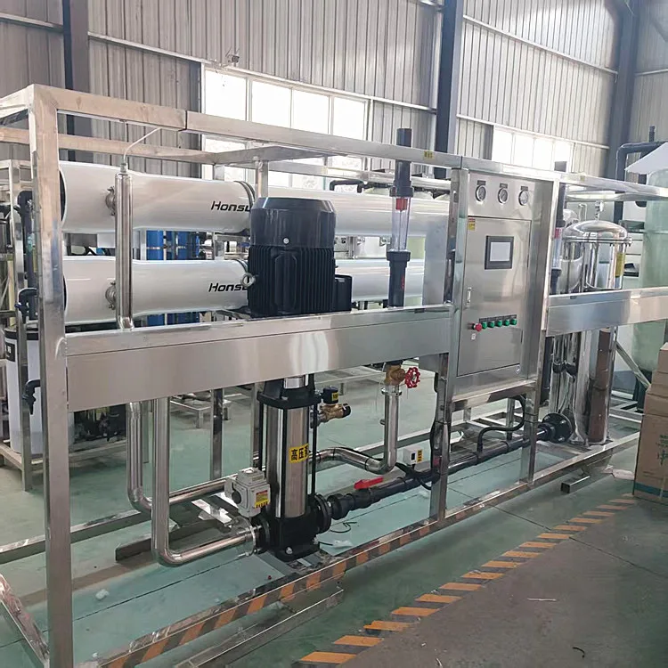 آلات بئر المياه RO Filter Purifie2000L/H معالجة المياه الصناعية Brackish Desalinationr