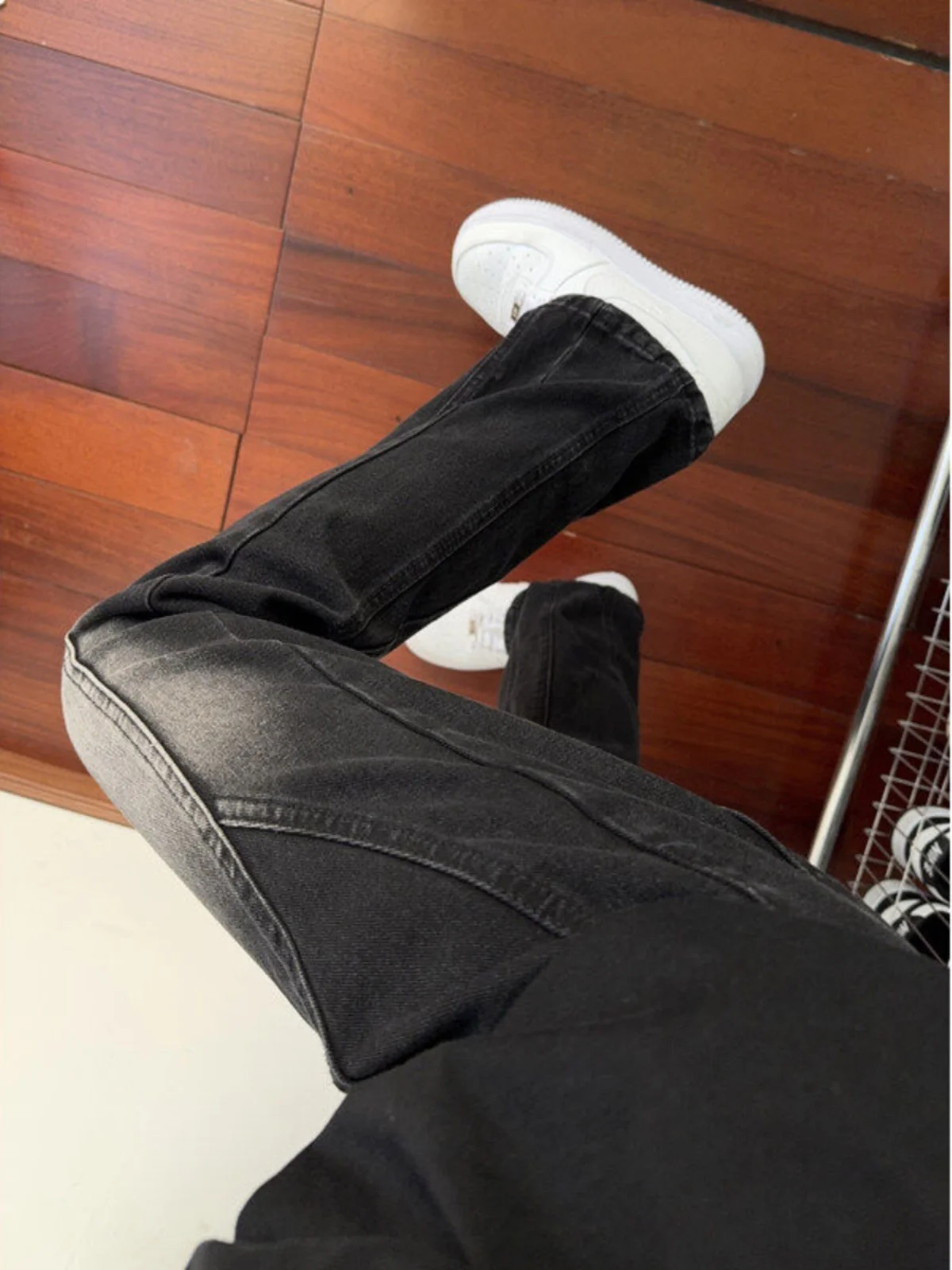 

Мужские облегающие джинсы Adjusted ey Bla, весенне-осенние брюки с прямыми штанинами для рабочей одежды с посадкой Cleanfit