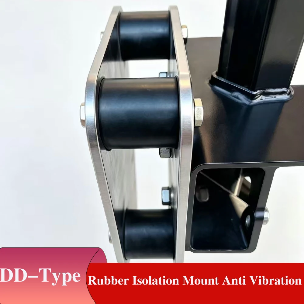 1/2/4/10Pcs DD-Type Rubber Shock Absorber Female-Female Thread M3 M4 M5 M6 M8 M10 M12 M16 Rubber Isolation Mount Anti Vibration
