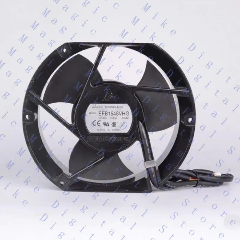 H  1 PCS FOR Delta Fan EFB1548VHG 48V 0.83A 17251 17cm 4 pin Double ball cooling fan