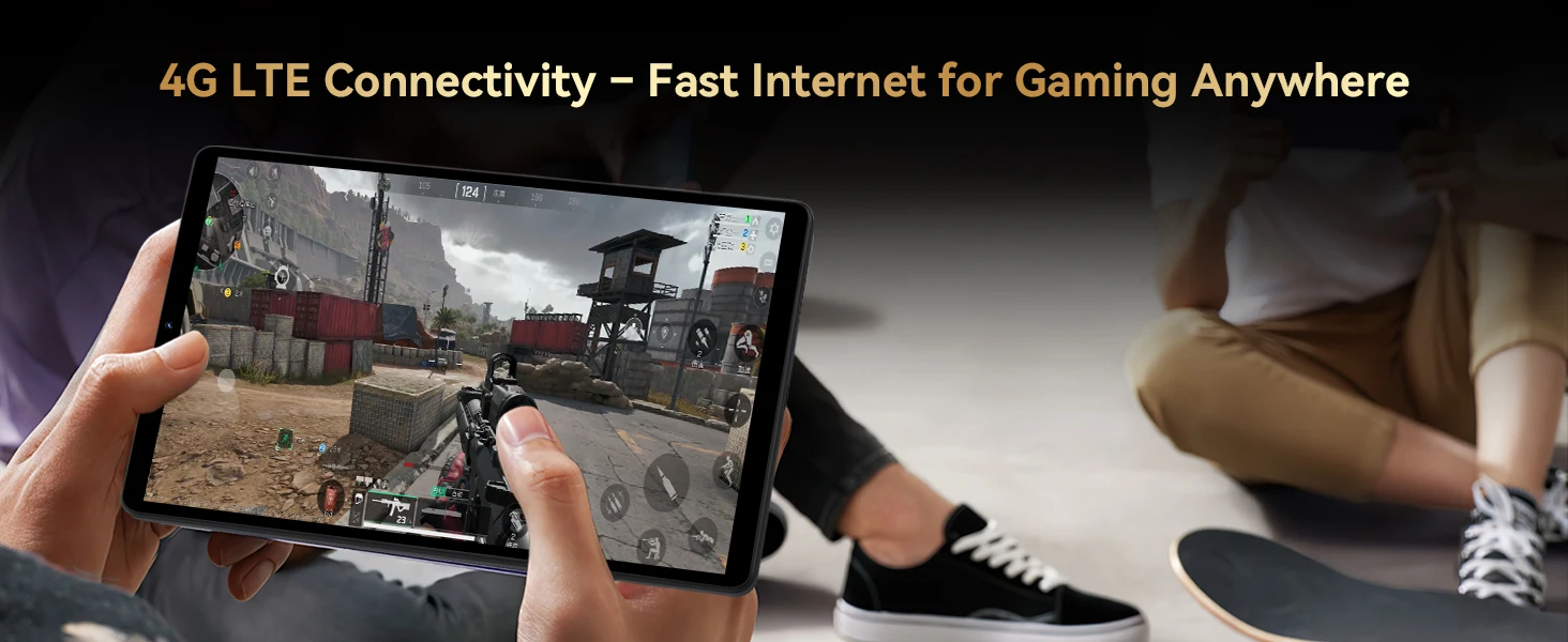 Headwolf TiTan1 4G LTE Tablet 8.8 Inch Dual SIM 12G+256GB 7200mAh Android 15 Gaming Tablet MTK Dimensity 8300