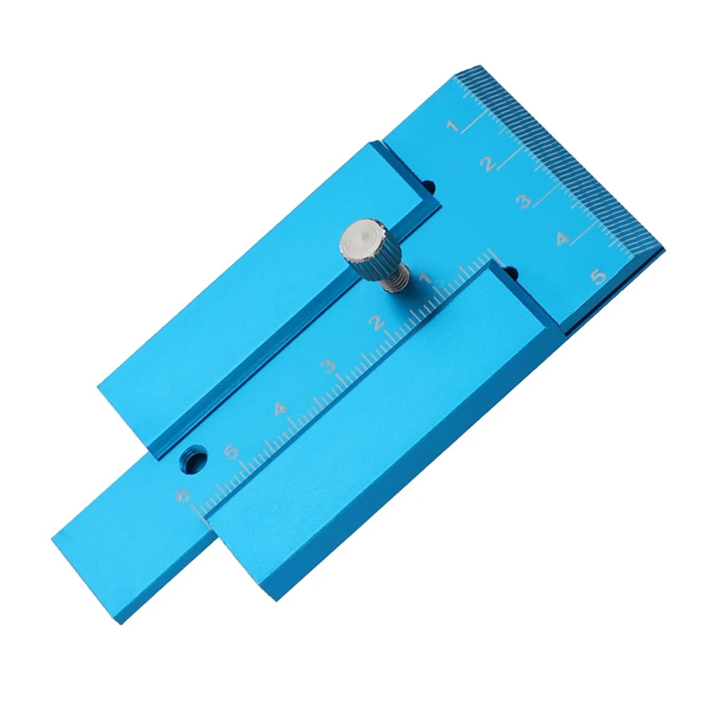 

Woodworking Ruler Height Gauge Carpenter Tool Compact Lightweight Durable Precision Measurement Screw Fixing Device Table
