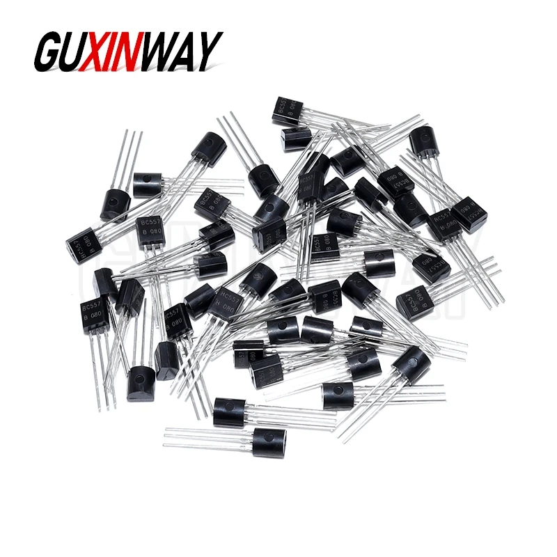 50pcs BC547 BC557 TO-92 50PCS BC547B+50PCS BC557B New Original Bipolar Transistors - BJT Chip