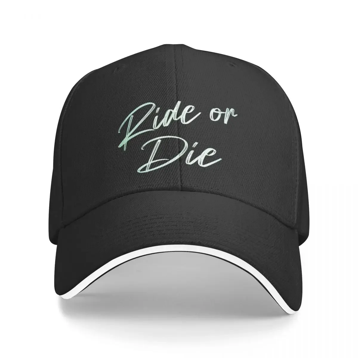 

Ride or Die Baseball Cap Hat Beach derby hat Women's Beach Men's