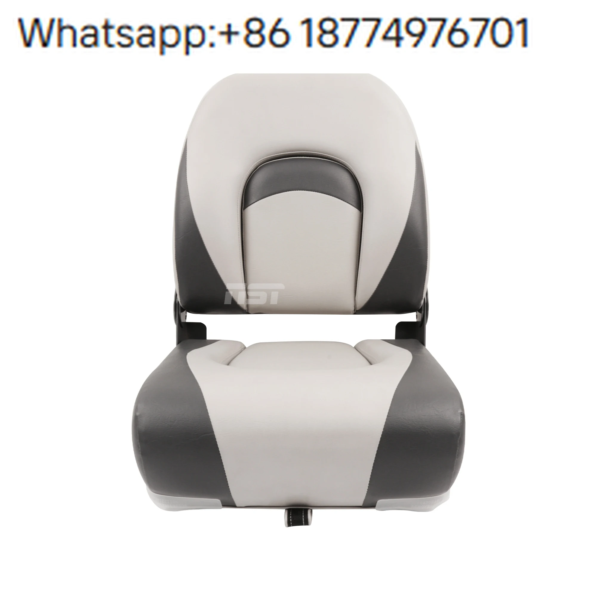 

Hot Sale Single Marine Folding Down Low Back Boat Seat for Yacht, Electric Boat and Other Marine Inflatable Supplies
