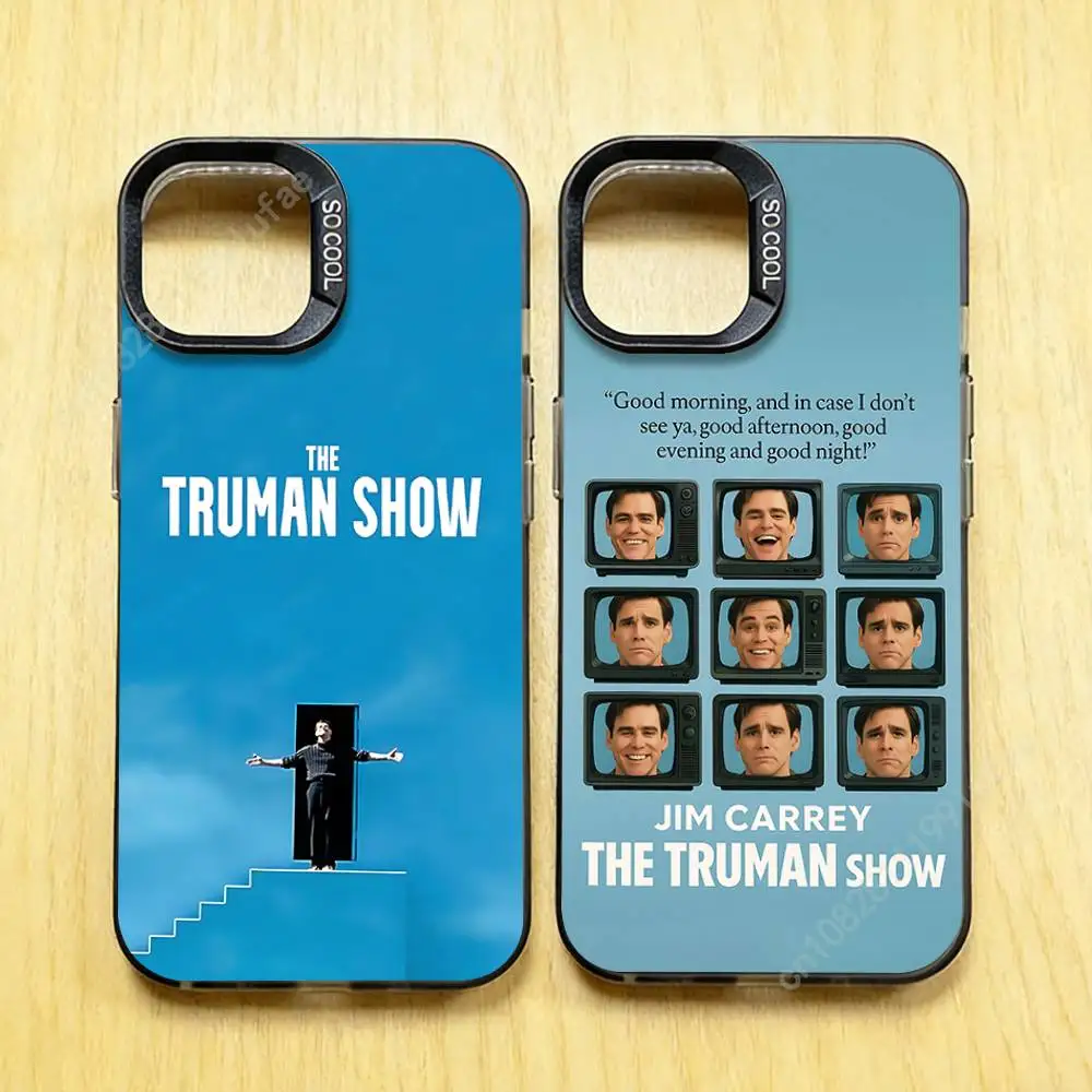 

Classic Movie Truman Show Phone Case for iPhone 17 16 15 Pro Plus 14 13 Max Mini 12 11 X XS Air TPU Bumper