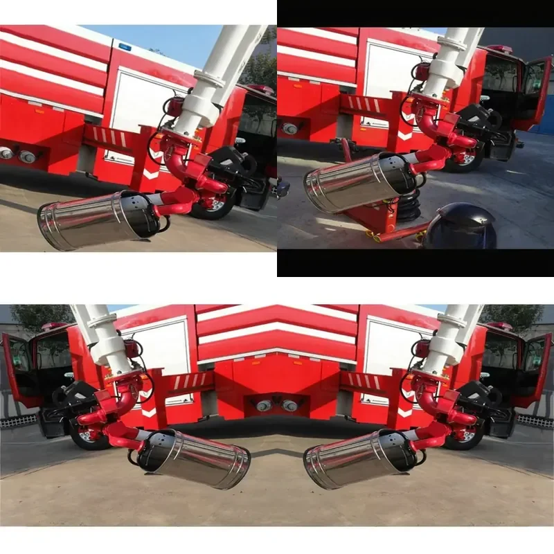 2026 Wholesale Fire Suppression System for Warehouses/Oil Plants 180° Rotating Firefighting Cannon ≥50m Foam 80m Fire Water