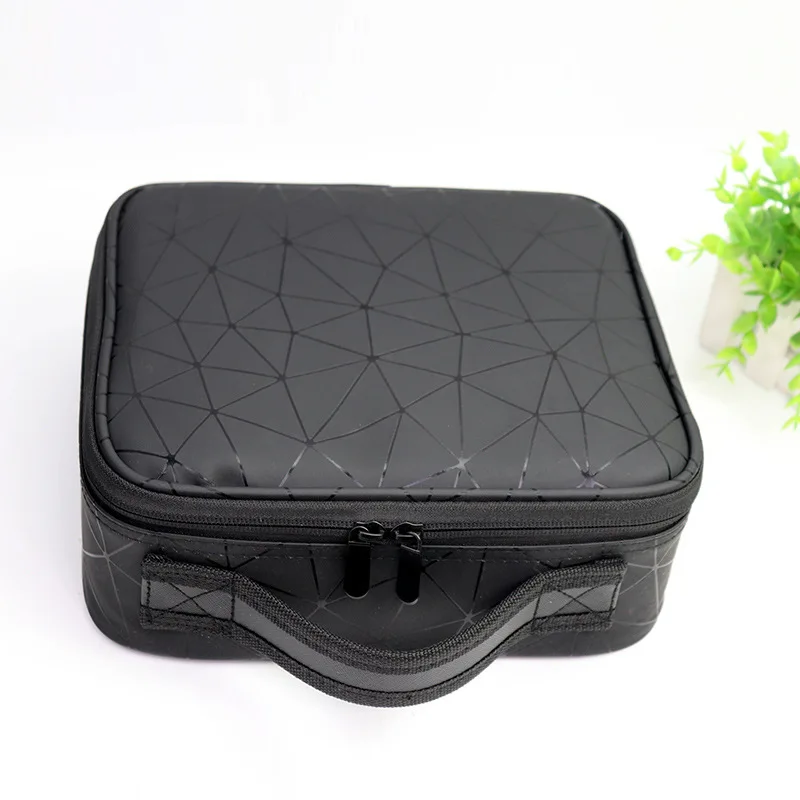 INSWind marble pattern cosmetic bag, women's portable handbag, new style, for makeup artists,