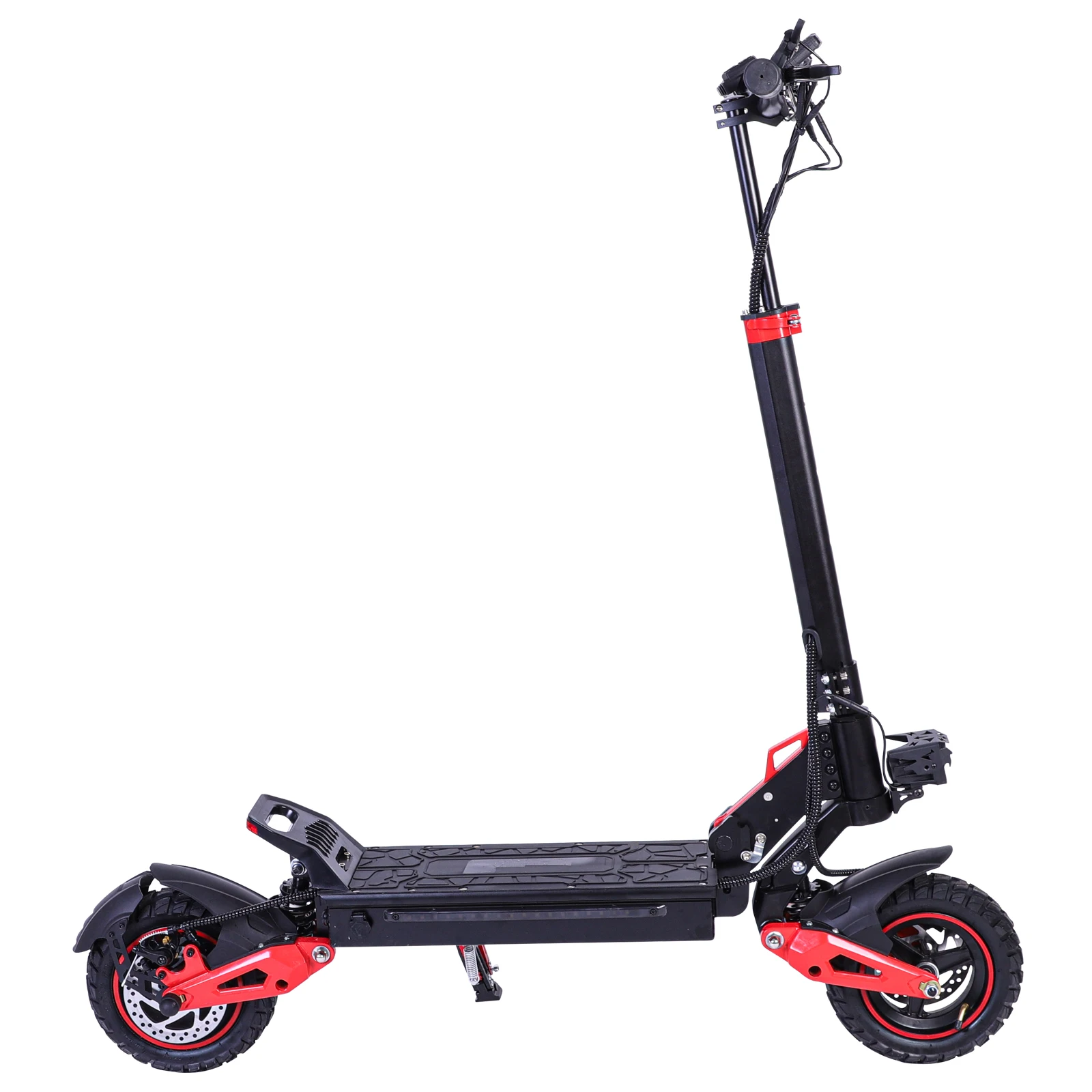 Monopattino elettrico pieghevole FREEBOY J15MAX, motore posteriore da 1600 W, batteria da 48 V e 18 Ah, velocità massima di 50 km/h, autonomia di 45-50 km, pneumatici gonfiabili da 10 pollici, freni a