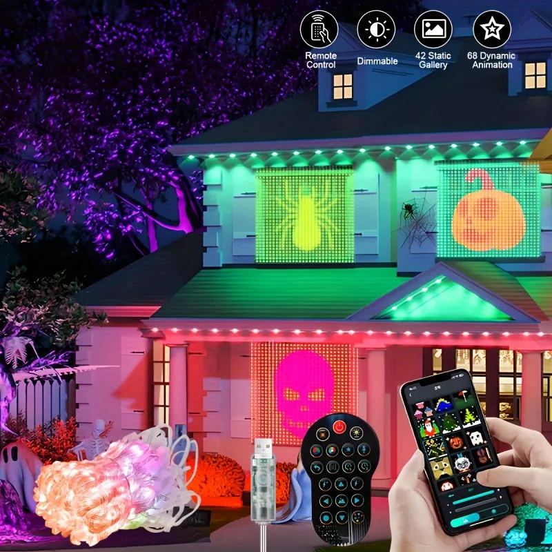 

2 шт. умные занавески 400 светодиодов, занавески для фона динамические DIY сказочные гирлянды для спальни фон Декор