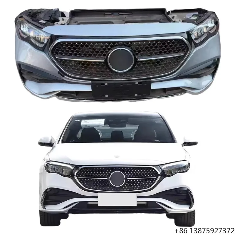 

Подходит для передней части кузова E-Class W214, комплекта переднего бампера E260 E300, переднего обвеса, капота и крыльев.