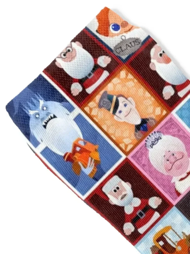 To Town Squares Socks winter short christmass gift floral Ladies Socks Men's