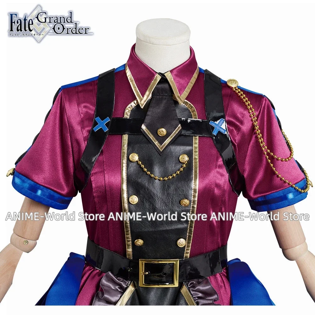 Anime Game Fate Grand Order FGO - Mysterious Ranmaru X Cosplay Costume Dress Outfits Halloween Carnival Suit