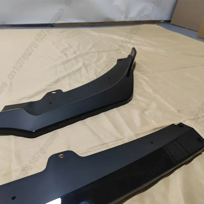 For Kia Stinger GT 2018-2023 Front Bumper Spoiler Lip Lower Body Kit Diffuser Splitter Tuning Guard Body Kit Tuning Gloss Black view 5