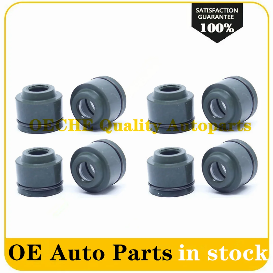 4mm Motorcycle Engine Cylinder Head Intake Exhaust Valve Stem Oil Seal For Kawasaki ZXR250 ZR250 Balius ZXR400 ZXR ZR 250 400