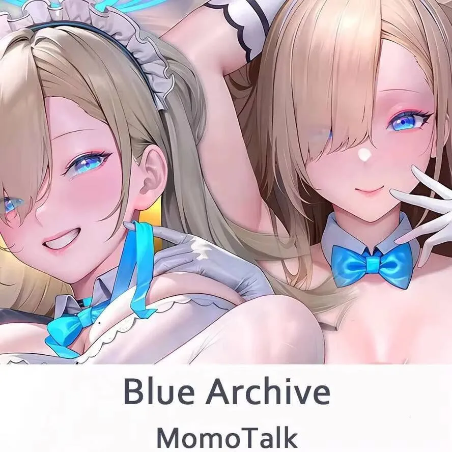 

Dakimakura Body Pillow Case Cover Blue 2WAY Archive Hing Anime Otaku Cushion Xmas Gifts