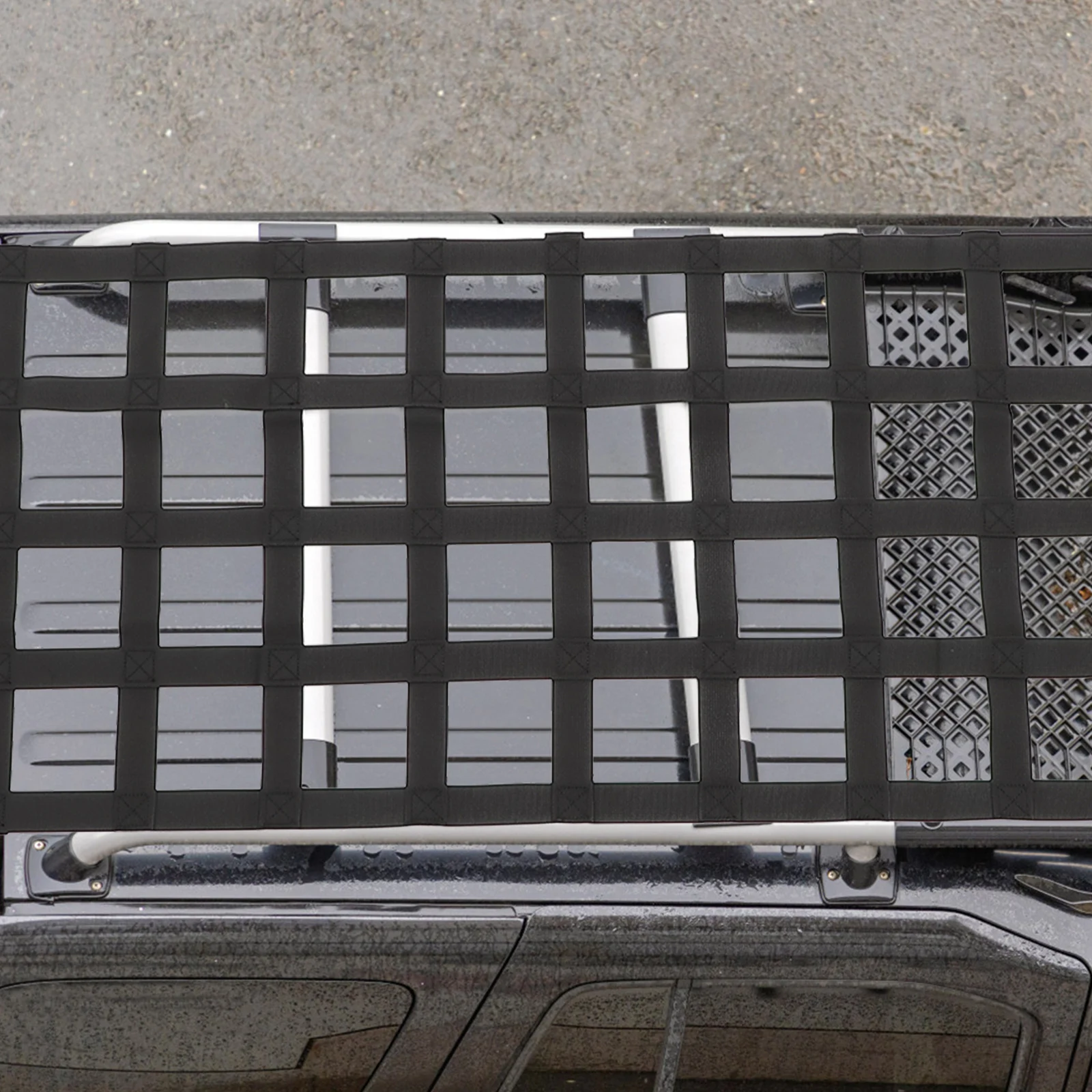 

Сетка на крышу автомобиля, эластичный органайзер на веревке, сетка для хранения для кемпинга, грузовика, Utv, лыжные стойки, сверление не требуется, высокое качество