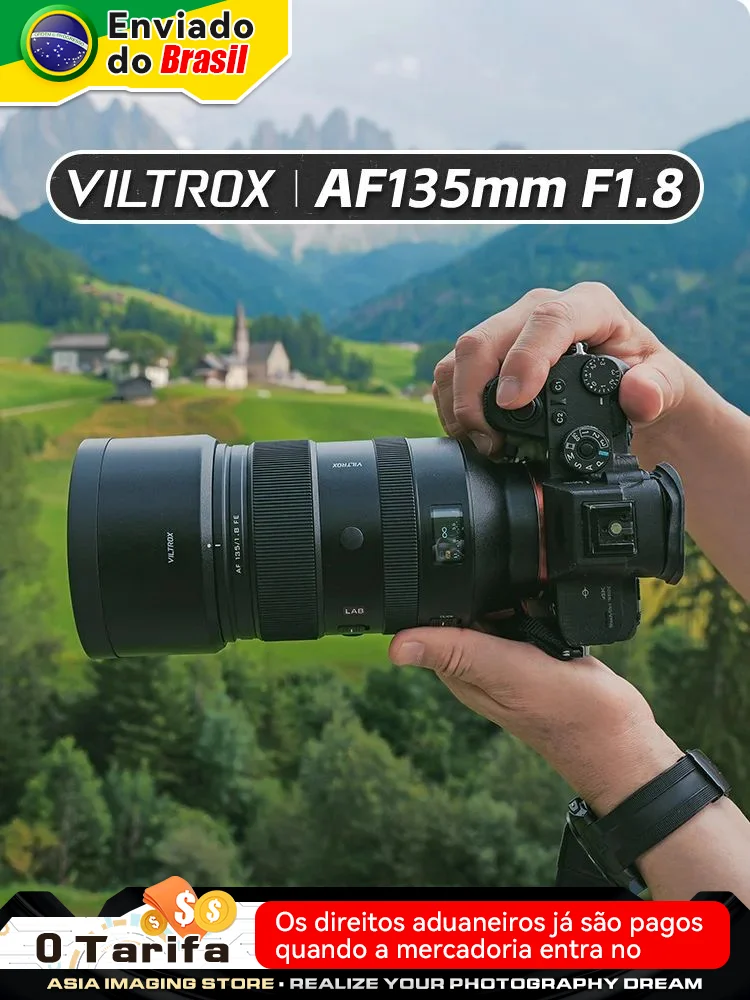 Viltrox AF 135mm F1.8 LAB Cameras Lens Full Frame Auto Focus Lens For Sony FE Mount Cameras Dor zve10 ZV-E1 A7 A7CR A7C2 A6700