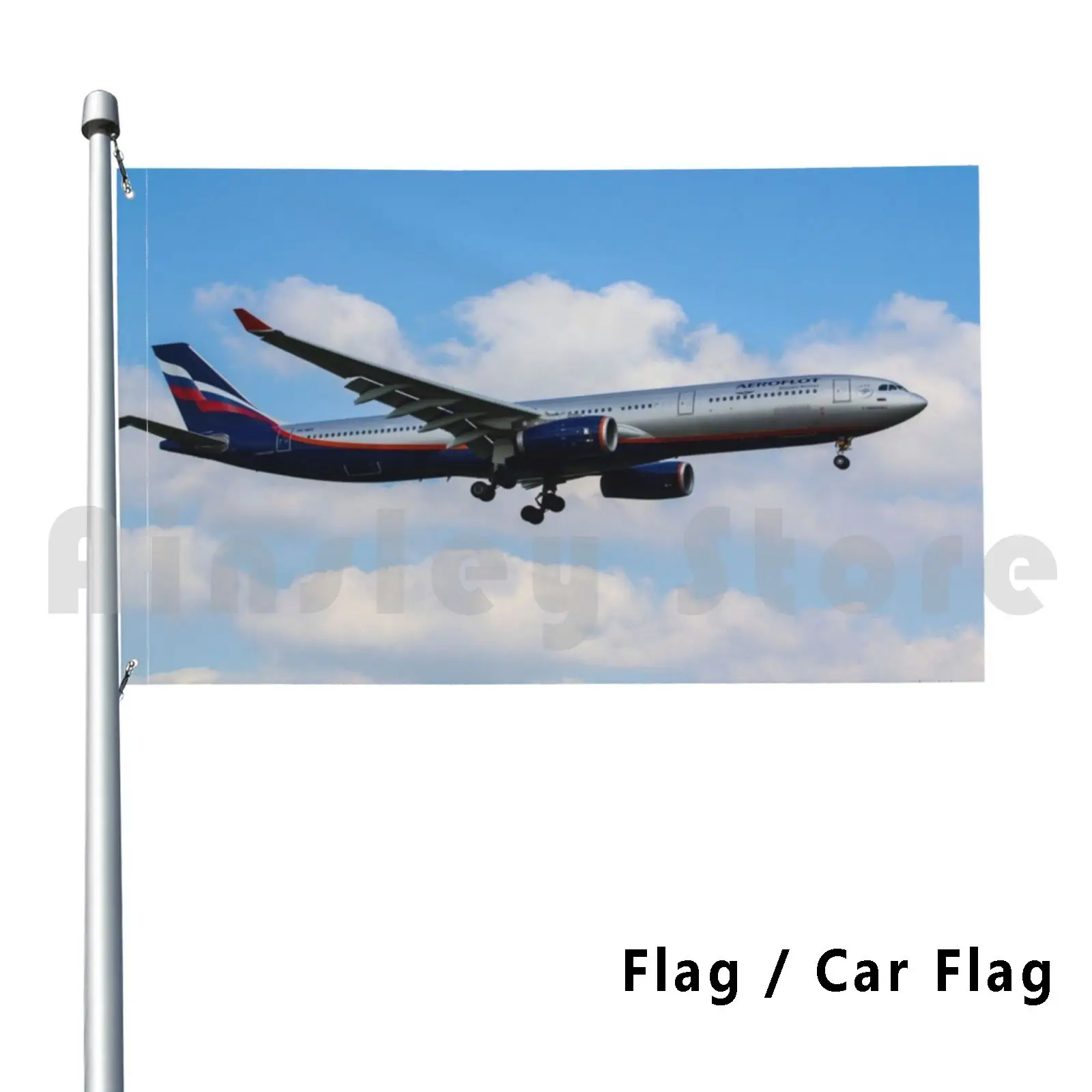 Aeroflot Airbus A330 Outdoor Decor Flag Car Flag Aeroflot Russia Russian Aeroflot Russian Aeroflot Airbus Aeroflot A330