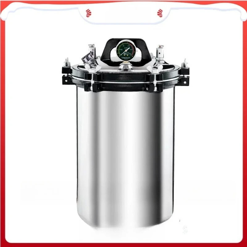 

18 24 30 Liters Stainless Steel Autoclave 24l Portable Steam Sterilizer
