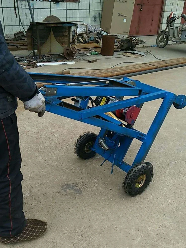Well drilling equipment drilling machine drilling machine for home small 100 meters indoor automatic lifting folding water well