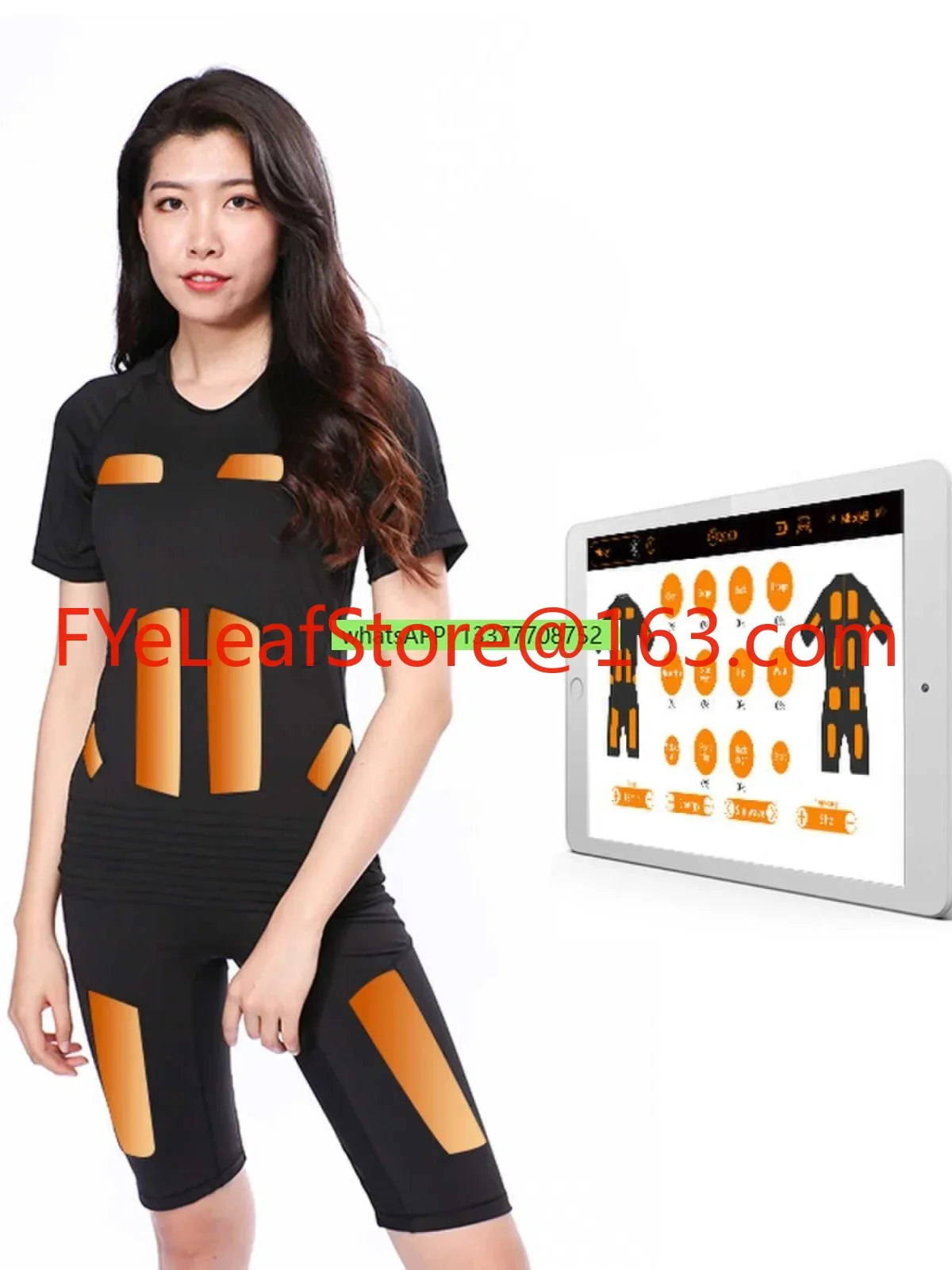 Micro Current Workout Clothes EMS Fitness Clothes Electrical Stimulation Clothing Tens Yoga Training Pulse Intelligence