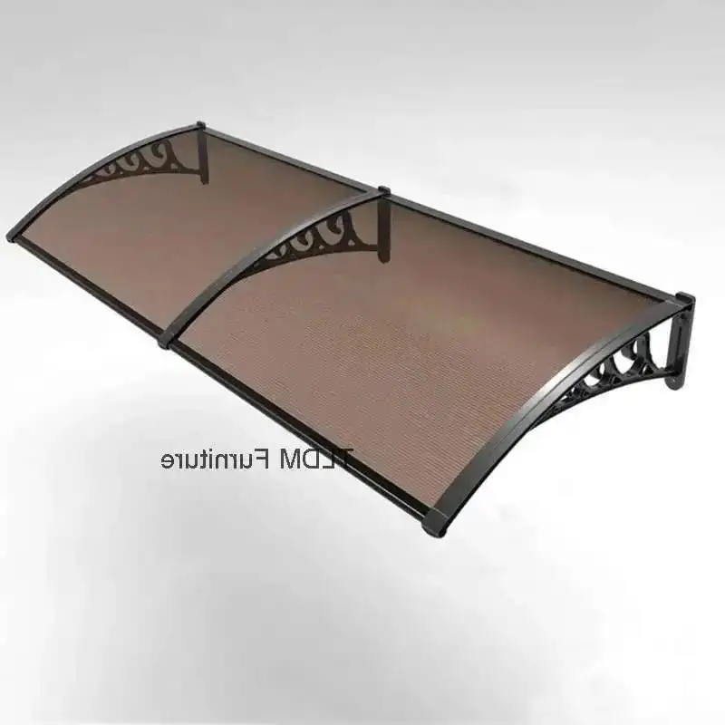 Aluminum Alloy Creative Awning for Courtyard Rainproof and Sun Shade Awnings Modern Multifunctional Outdoor Awning for Company