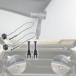 For VW Tigaun 5N 2008 - 2015 Polo 6R 6C MK5/6 2010 - 2017 AW BZ Up Rear Trunk Parcel Shelf String Holder Pivot Hanger Strap Clip