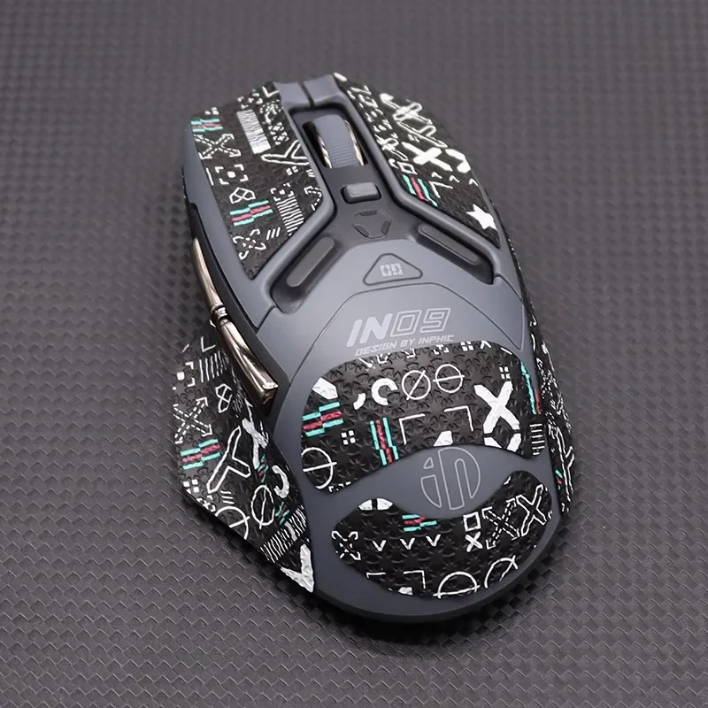 1 Set Ultrathin Mouse Anti Slip Grip Sticker For INPHIC IN9 In9pro Ultra Mice Non-Slip Anti Sweat Tape Exquisite Texture