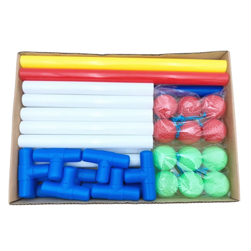 

A13Q-2X Ladder Ball Game Set Golf Toss Game Backyard Outdoor Games For Adults And Kids
