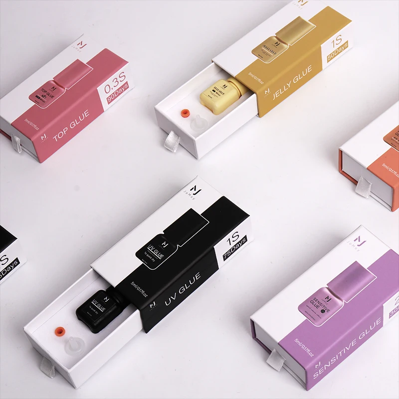JOMAY 高品質まつげ接着剤 0.3 s 1 s 2 s 超強力接着剤まつげエクステンション用カスタマイズ可能な 5 ミリリットル