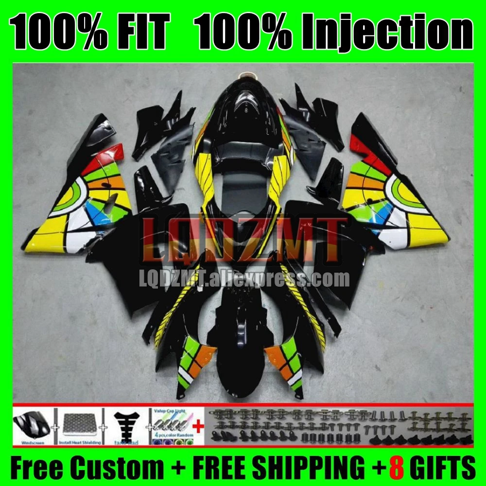 OEM Body For KAWASAKI NINJA ZX 1000 CC ZX-10R 2004 2005 58No.6 ZX Graffiti 10 R ZX1000CC 1000CC ZX 10R ZX10R 04 05 Fairing