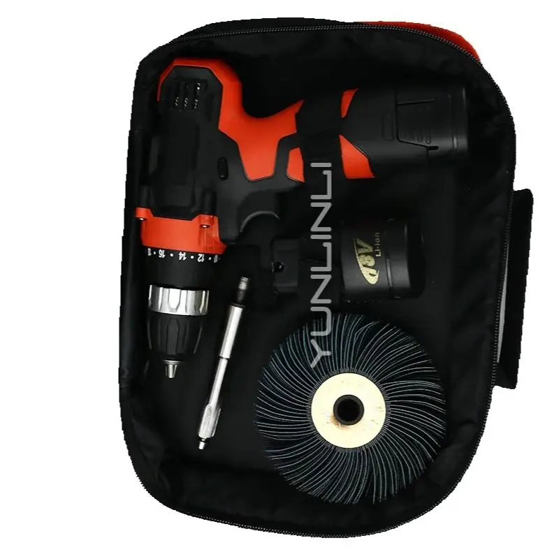 

18V Electric Polishing Machine Chargeable Lithium Battery Wood Furniture Metal Polishing Tool Compatible with BL18