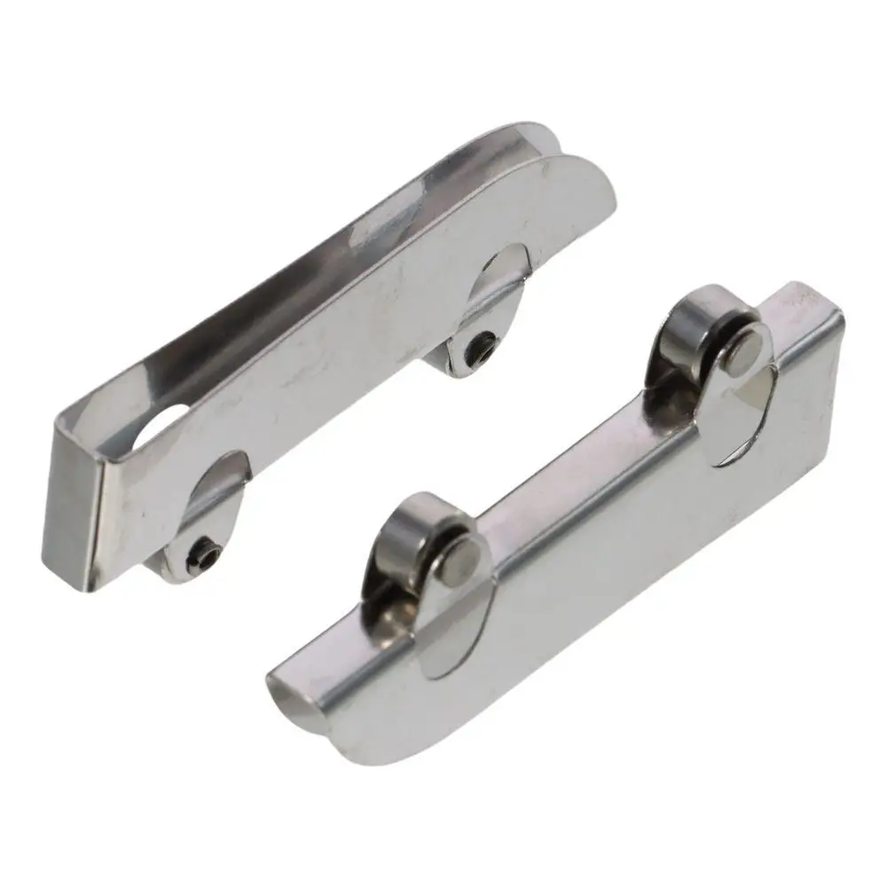10Pcs Door 5mm Sliding Roller Pulley Silver Stainless Steel Glass Wheel Pulley Clamp Door Sliding Wheel Display