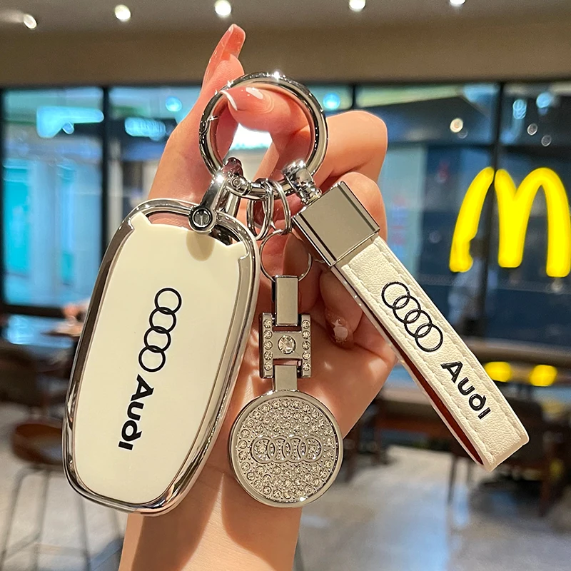 Car Smart Remote Key Case Cover Protective Shell Accessory For Audi A1 A3 8V A4 B8 B9 A5 A6 C7 A7 A8 Q3 Q5 Q7 S4 S6 S7 S8 R8 TT