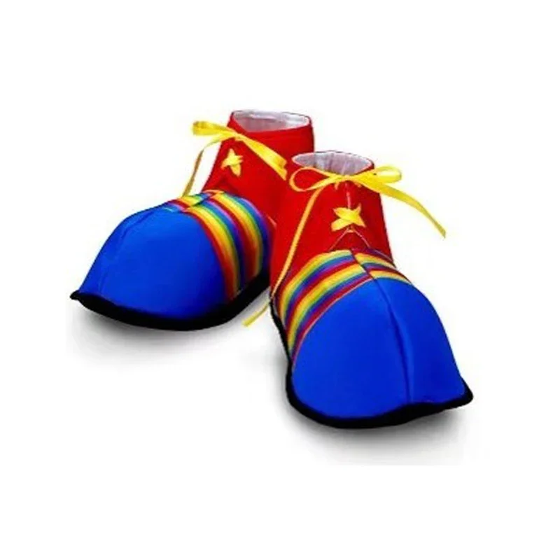 Baby Kids Carnival Clown Circus Cosplay Costumes with Shoes Boys Girls Baby Birthday Party Jumpsuit Hat